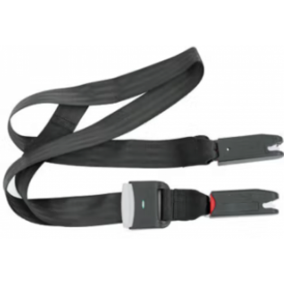  ISOFIX baby car seat fixing straps with  adjustable lock button