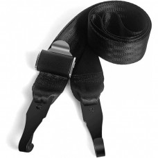 Baby car seat fixing strap with LATCH interface