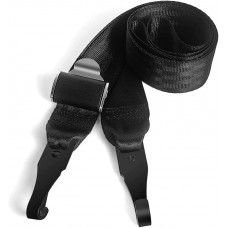 Baby car seat fixing strap with LATCH interface